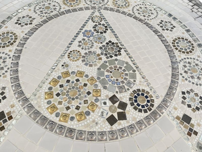 Mosaic Tile Repair detail