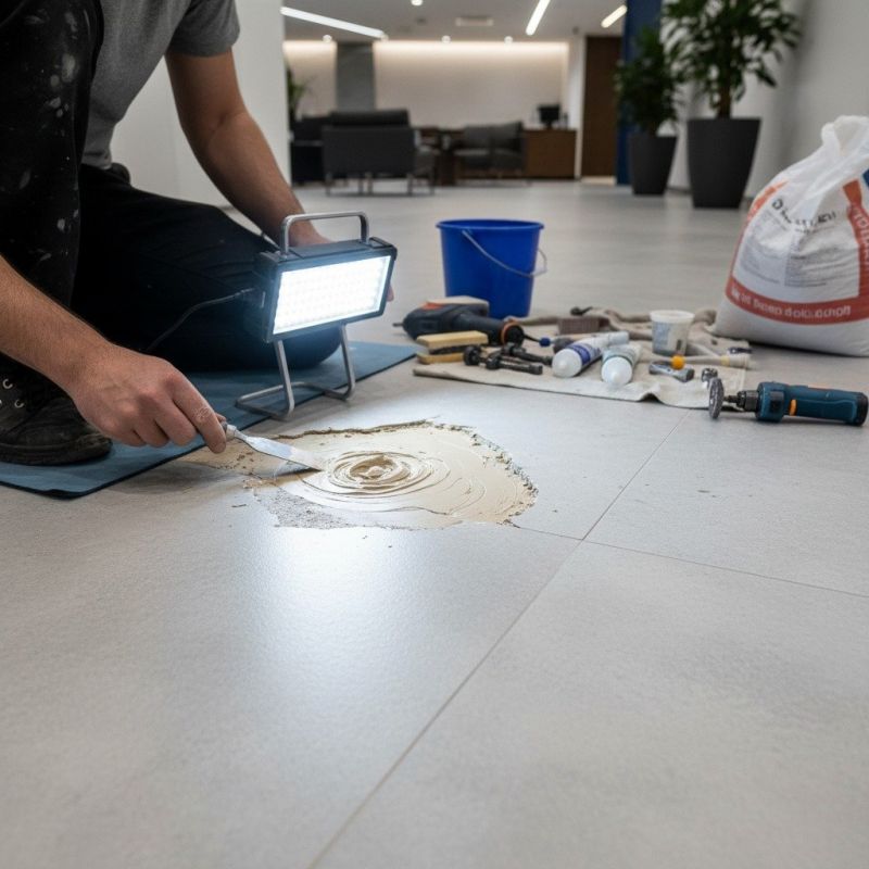 Mosaic Tile Repair detail